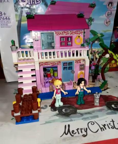 Stavebnica plážový domček,