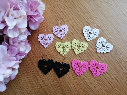 Náušnice tulipán,