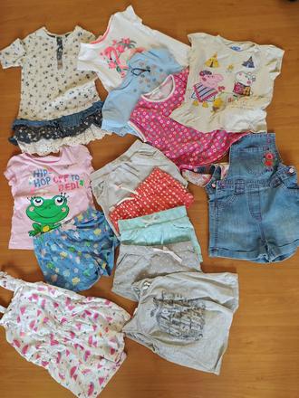 Balí k letných vecí pre dievčatko 92, 86–98