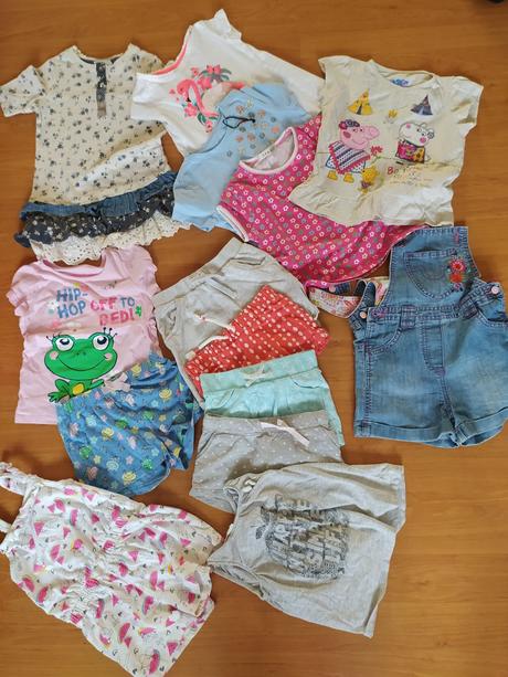 Balí k letných vecí pre dievčatko 92, 86–98