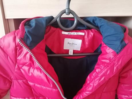 Teplá dlhsia bundicka, pepe jeans,116