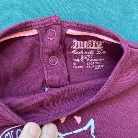 Set triciek s dlhym rukavom, macicky, lupilu,86