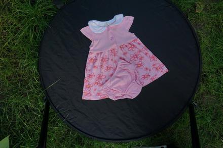 Šaty a nohavičky nenosené, lusa,74