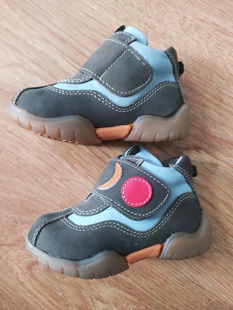 Celokožené poltopánky na suchý zips protetika, protetika,19