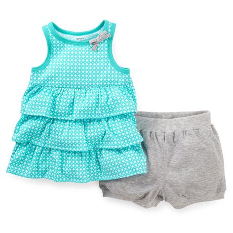Tielkový top + kraťasy carter's, carter's,74
