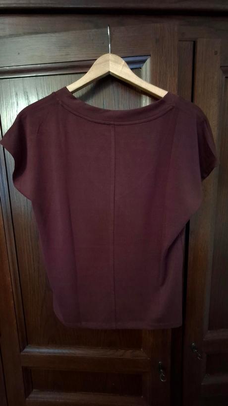 Bordové a čierne tričko medicine s, s