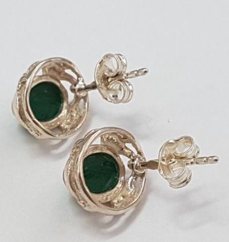 Strieborné náušnice 925, 