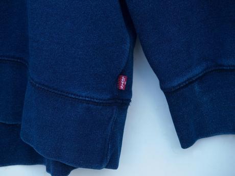 Levis atramentovo modrá mikina, levis,xl