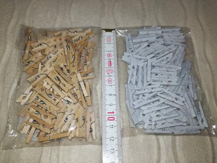 Mini wooden pegs - mini drevene stipceky nwi19, 