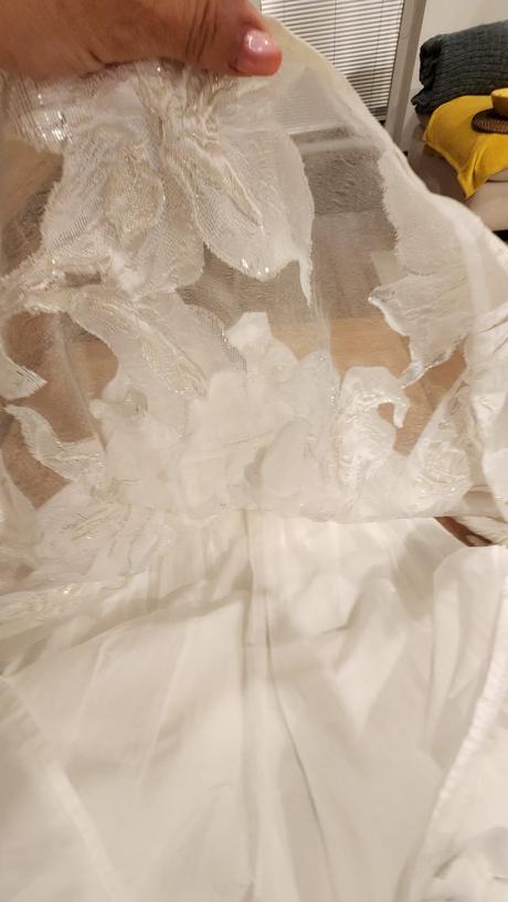 Slávnostné krémové šaty next 134 cm 9 r., next,134