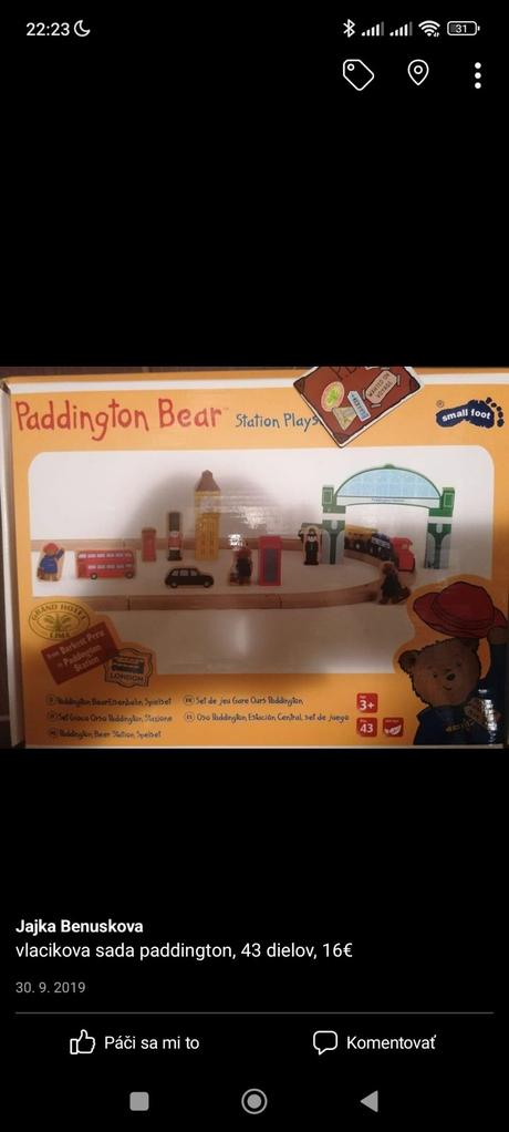 Sada drevených vlacikov, 