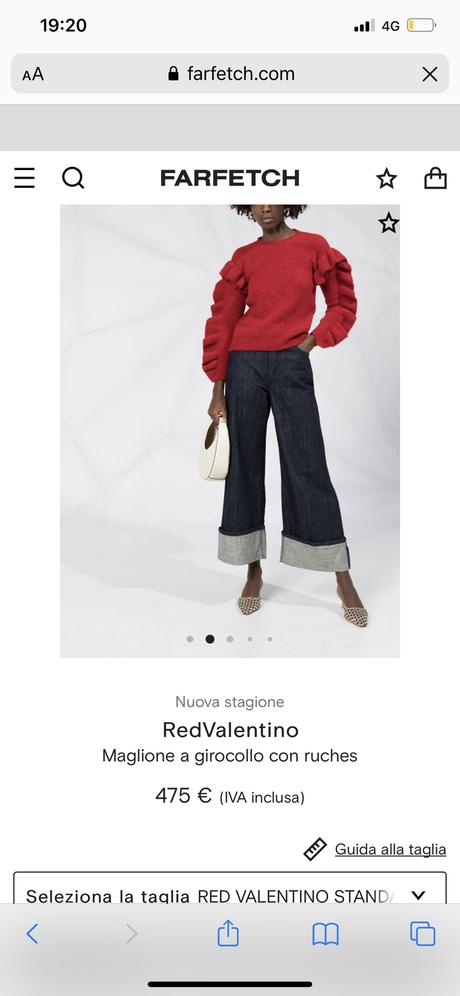 Valentino alpaka svetrik m, m