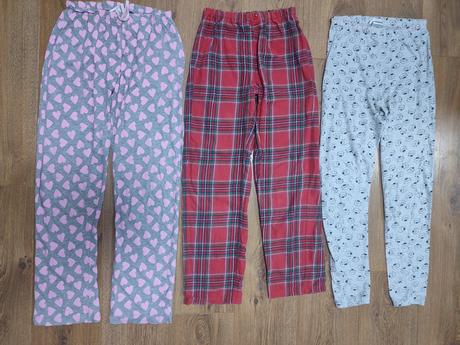 3ks pyžamovych nohavíc, s