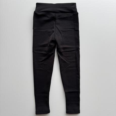 Dievčenské zateplené legíny so zeleným srdiečkom, 122 - 152