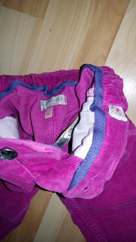 Kordové nohavice, marks & spencer,98