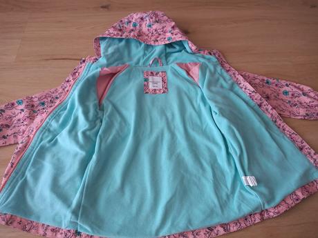 Kvietkovaná prechodná bundička/ kabátik, fox & bunny,104