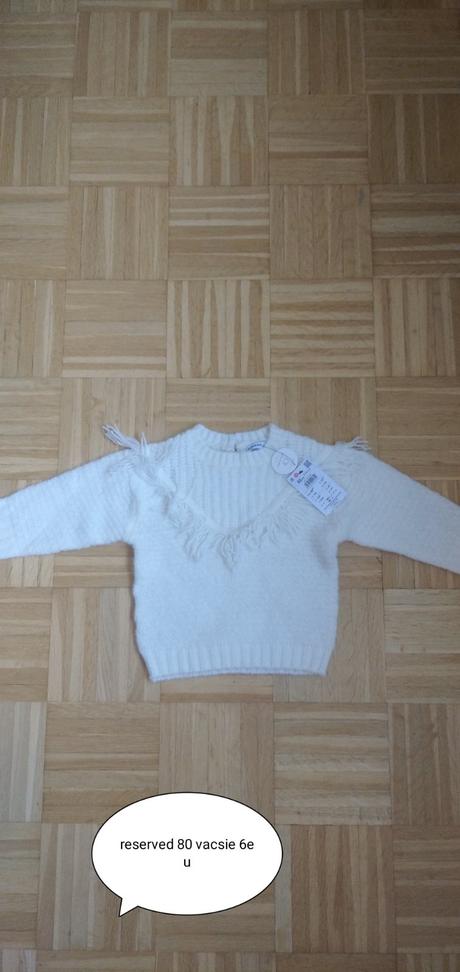 Novy pulover, reserved,80