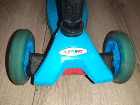 Kolobezka rider svetielkukúca, 