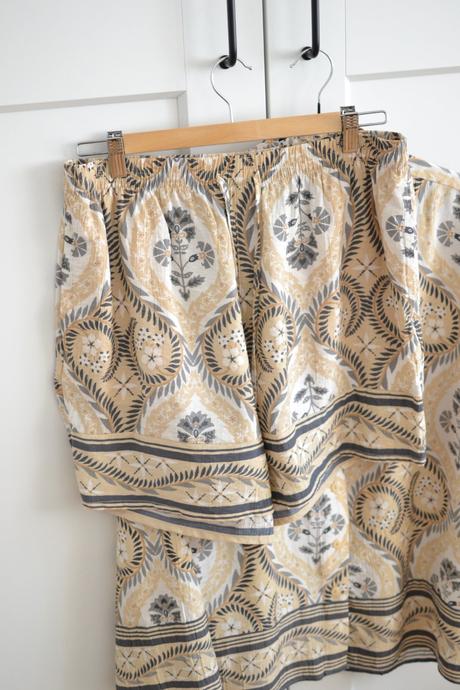 Béžový komplet 38, h&m,38