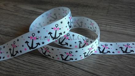 Rypsová stuha kotva 25 mm, 