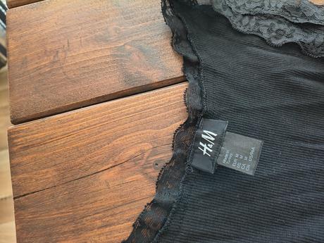H&m bavlnené elastické minišaty m, h&m,m
