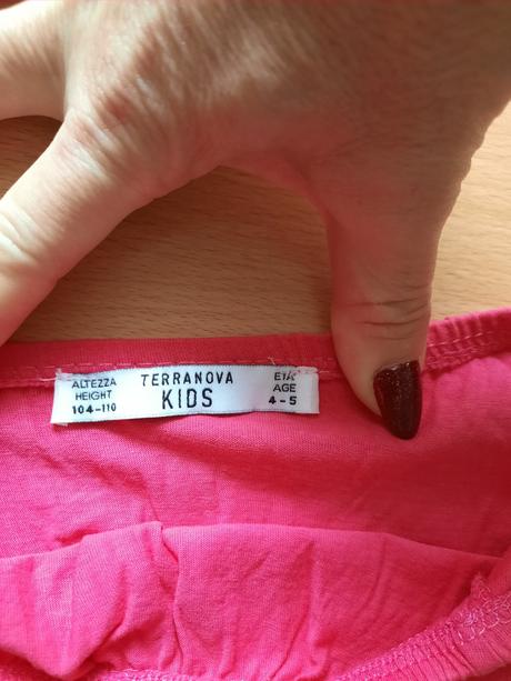 Dievčenské crop tričko, terranova,110