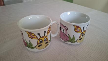 2x detské hrnčeky, 