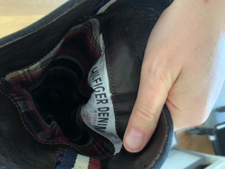 Kozene cizmy tommy hilfiger, tommy hilfiger,40