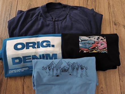 3 tricka a tenka mikina, l