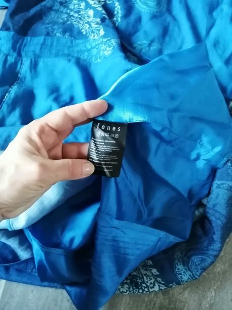 Modré ľahké šaty jones, v36, 36