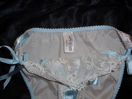 Luxusne nohavicky so satenom, m