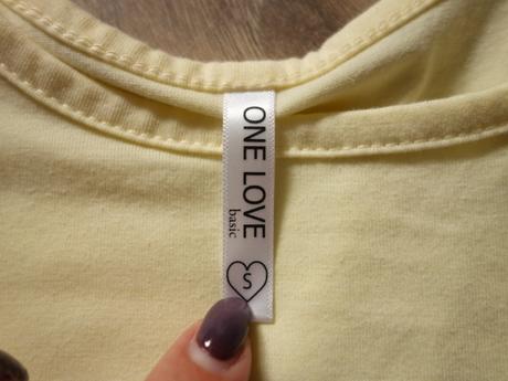Dámske tričko one love basic, s