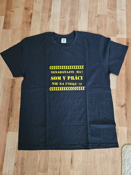Vtipné tričko xl, xl
