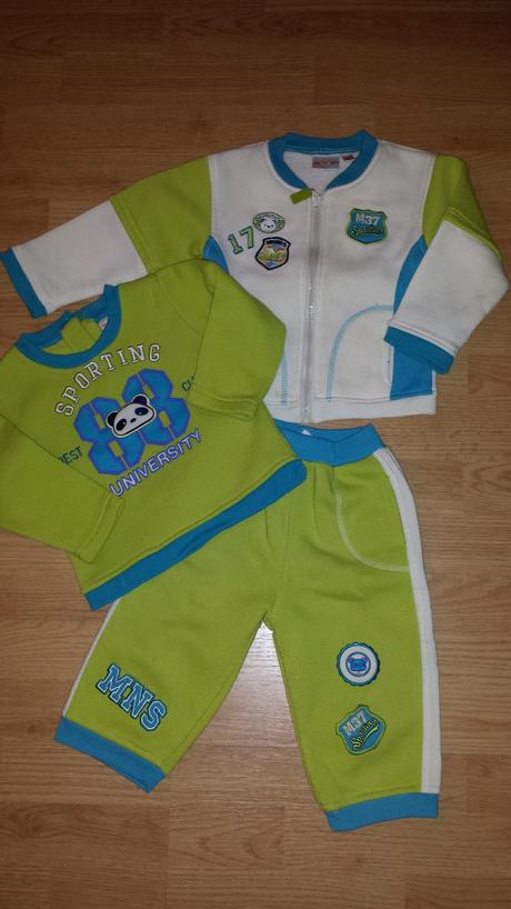 Trojdielna teplakova suprava, 92