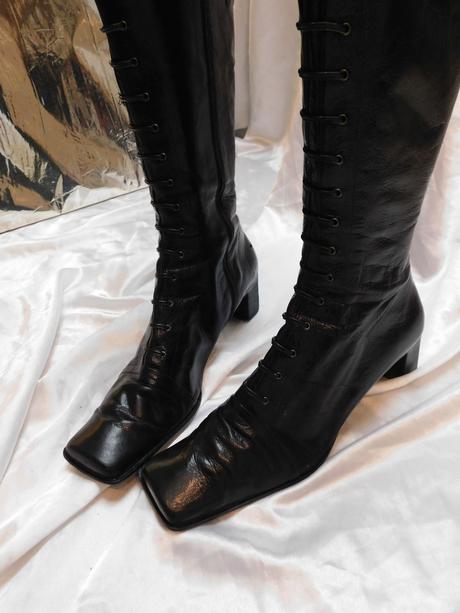 Luxusne kožene čižmy, 43