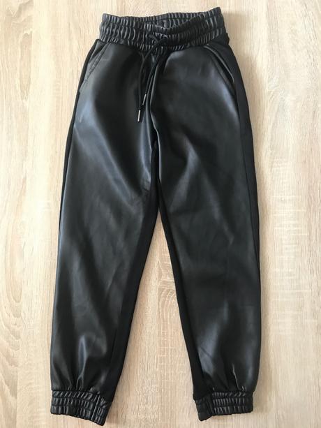 Koženkové nohavice, lindex,128