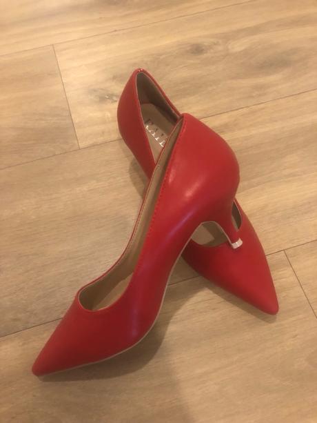 Červene lodičky z next, next,36