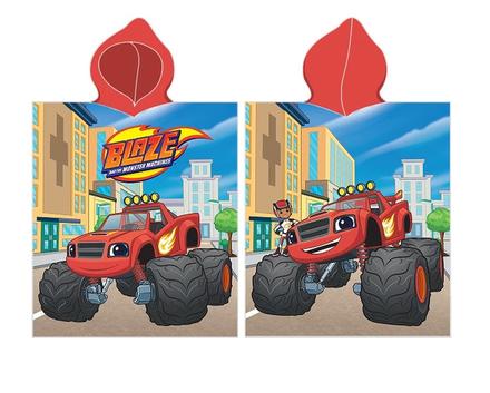 Blaze bavlnené poncho, nickelodeon