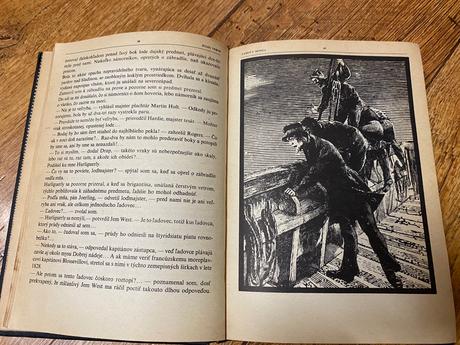 Stará kniha jules verne ľadová sfinga 1976,