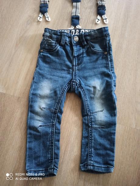 Rifle s trakmi pre chlapceka + košeľa + mikina, dopodopo,92