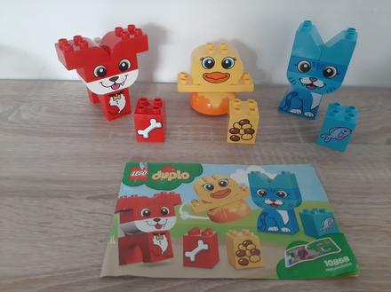 Lego duplo moji prví skladací maznáčikovia,