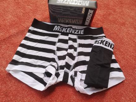Mckenzie 2ks pánske boxerky veľkosť s, mckenzie,s