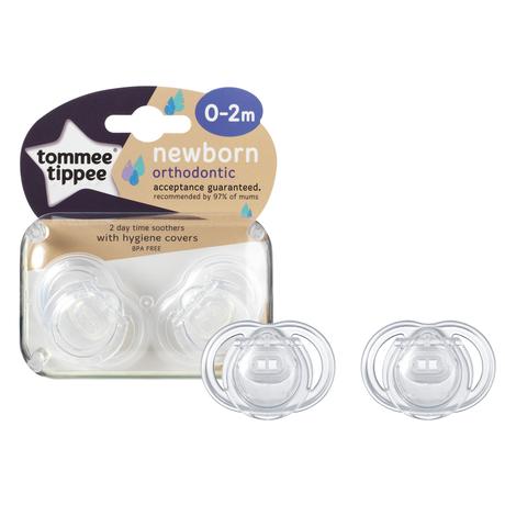Tommee tippee newborn cumlík orthodonic 0-2m, 2ks, tommee tippee