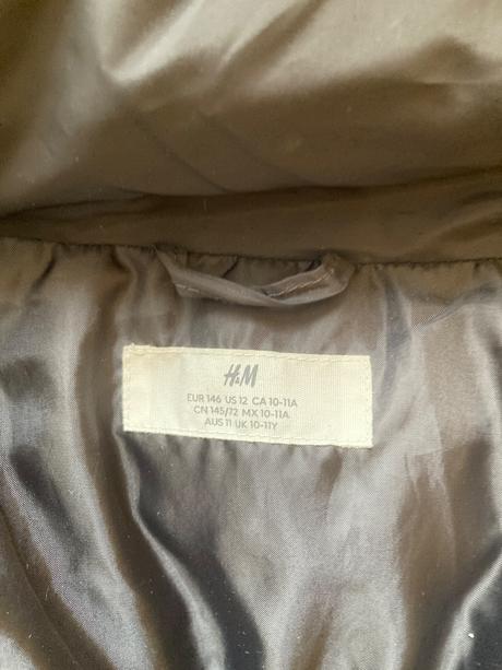 Zimná bunda super stav, h&m,146