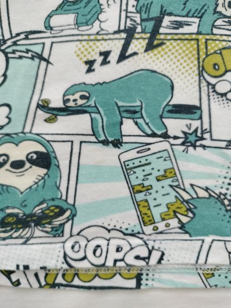 Tričko s lenochodom, 104