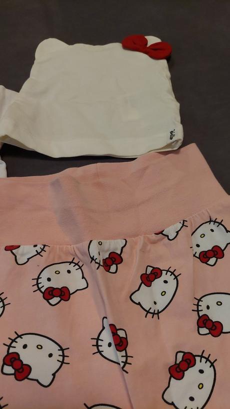 H&m komplet hello kitty, h&m,68
