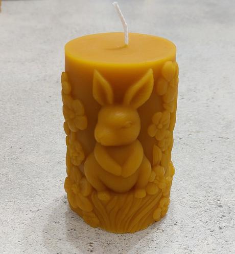 Veľkonočné sviečky z včelieho vosku, 