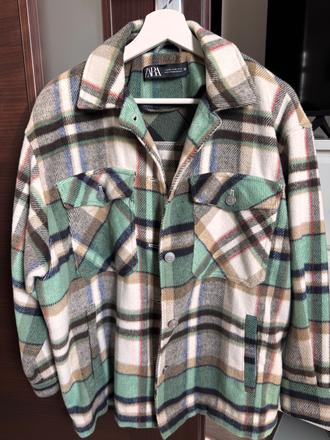 Košeľová bunda zara, zara,xs