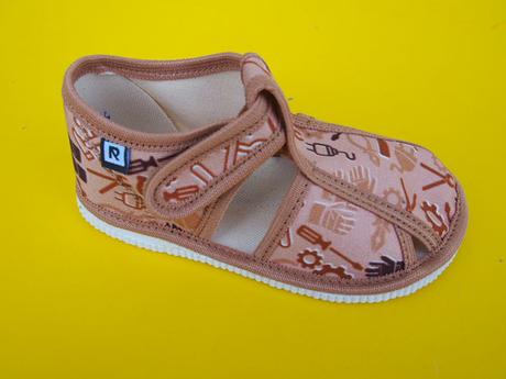 Detské papučky rak bežove nástroje, rak,18 - 30
