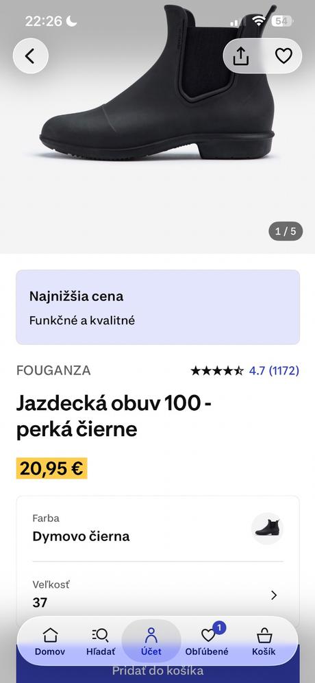 Jazdetske cizmy decathlon, 37